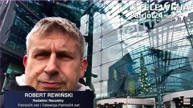 [VIDEO] BERLIN: Komisja Europejska głucha jak pruski Reichstag!-21.11.22-PORANNIK24 Robert Rewiński